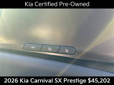 2026 Kia Carnival SX Prestige