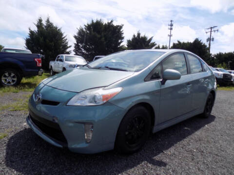 2012 Toyota Prius for sale at PERUVIAN MOTORS SALES in Warrenton VA