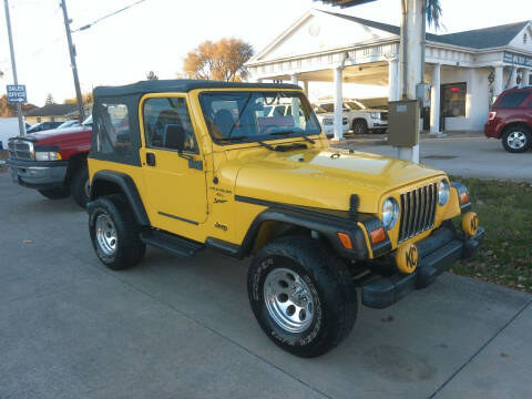 2000 Jeep Wrangler for sale at Castor Pruitt Car Store Inc in Anderson IN