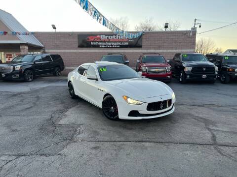 2016 Maserati Ghibli for sale at Brothers Auto Group in Youngstown OH