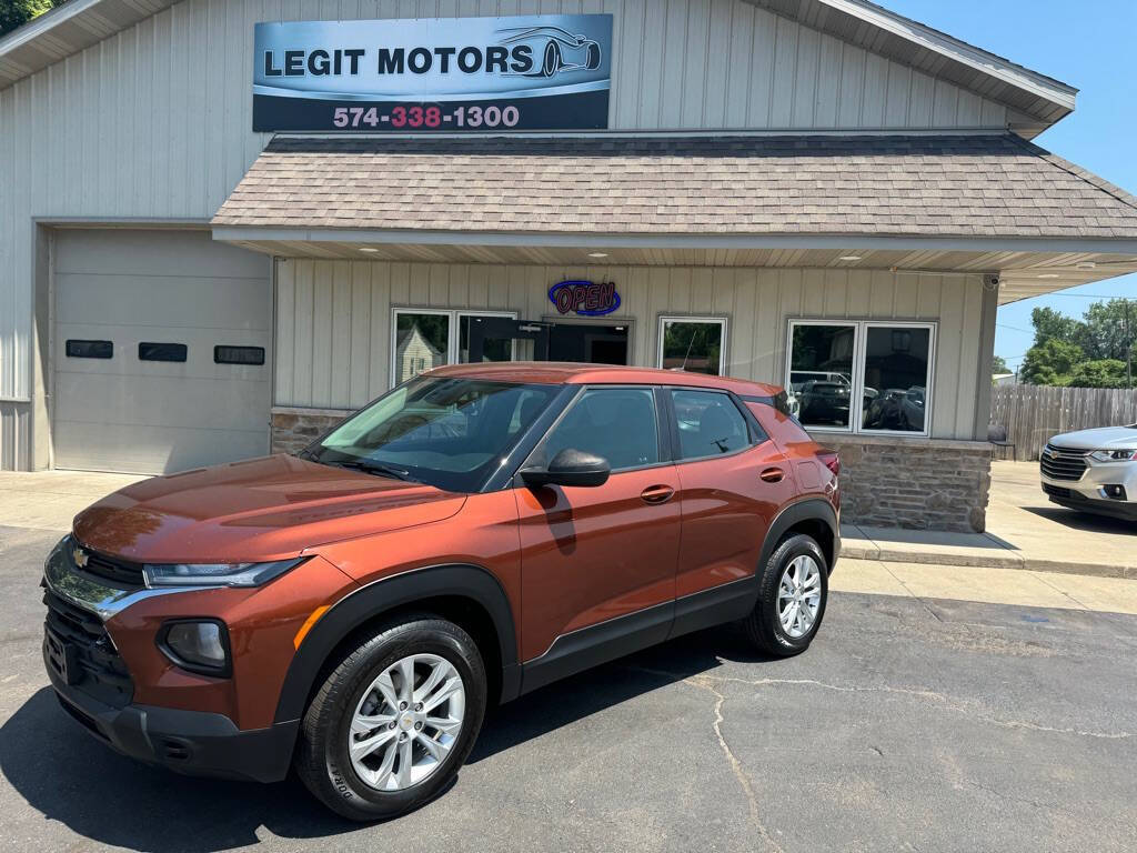 2021 Chevrolet Trailblazer for sale at Legit Motors in Elkhart, IN