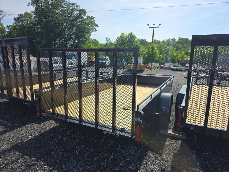 2025 Belmont 6x14 5K  Solid Side Flatbed