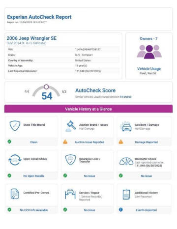2006 Jeep Wrangler SE