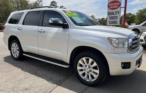 2013 Toyota Sequoia for sale at VSA MotorCars in Cypress TX