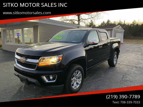 2015 Chevrolet Colorado for sale at SITKO MOTOR SALES INC in Cedar Lake IN