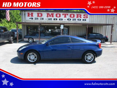 2002 Toyota Celica for sale at HD MOTORS in Kingsport TN