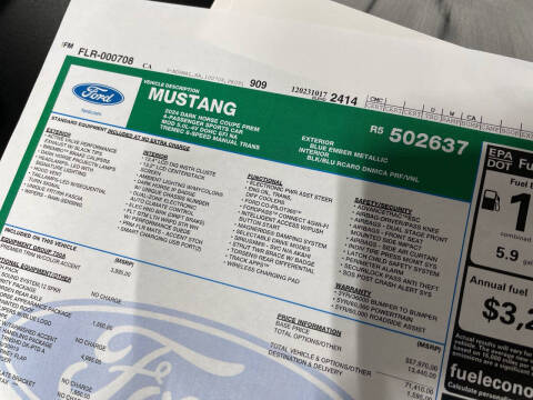 2024 Ford Mustang Dark Horse