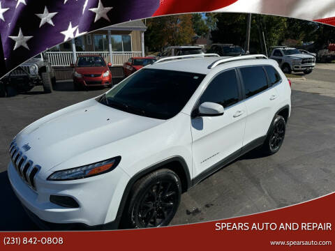 2017 Jeep Cherokee for sale at Spears Auto and Repair in Cadillac MI