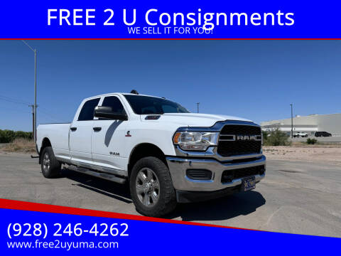 2020 RAM 3500 for sale at FREE 2 U Consignments in Yuma AZ