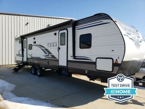 2021 Forest River PUMA 28BHSS for sale at BERG AUTO MALL & TRUCKING INC in Beresford SD