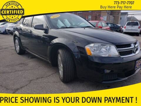 2014 Dodge Avenger for sale at AutoBank in Chicago IL