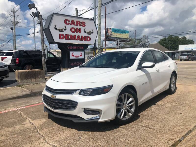 2017 Chevrolet Malibu for sale at Cars On Demand 3 in Pasadena TX