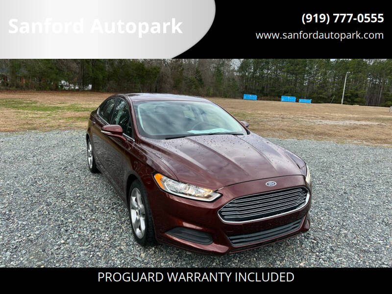 2015 Ford Fusion for sale at Sanford Autopark in Sanford NC