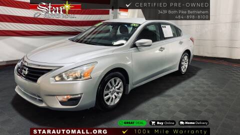2013 Nissan Altima for sale at STAR AUTO MALL 512 in Bethlehem PA