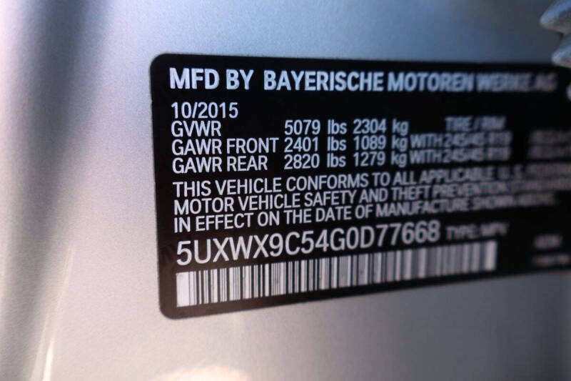 2016 BMW X3 xDrive28i