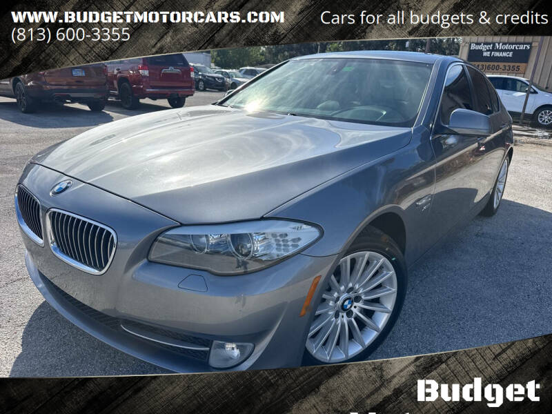 2011 BMW 5 Series for sale at Budget Motorcars in Tampa FL