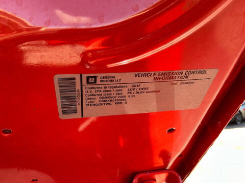 2012 Chevrolet Camaro SS