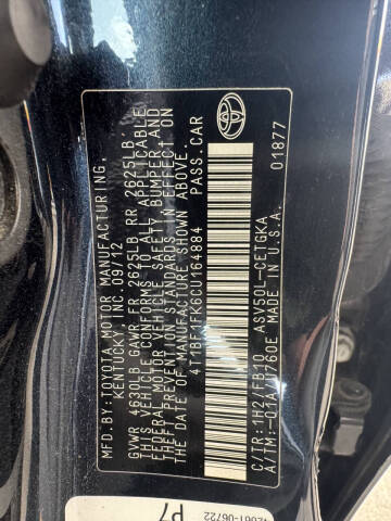 2012 Toyota Camry