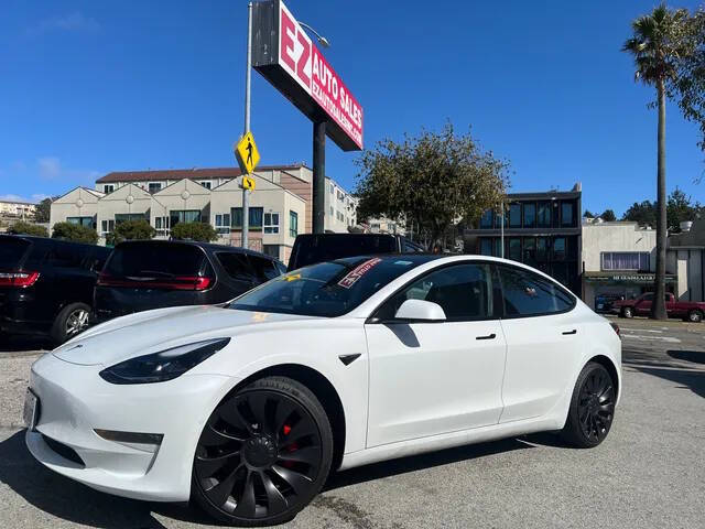2022 Tesla Model 3 for sale at EZ Auto Sales Inc in Daly City CA