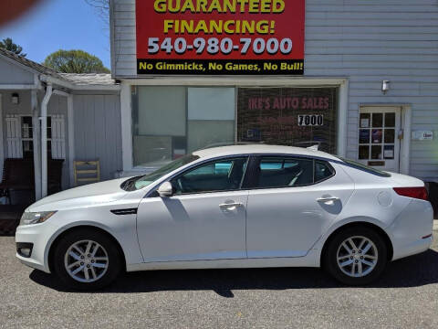 2012 Kia Optima for sale at IKE'S AUTO SALES in Pulaski VA