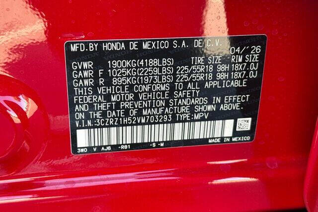 2027 Honda HR-V Sport