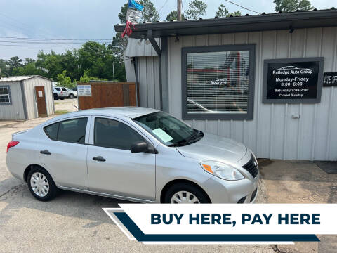 2012 Nissan Versa for sale at Rutledge Auto Group in Palestine TX