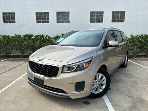 2016 Kia Sedona for sale at UPTOWN MOTOR CARS in Houston TX
