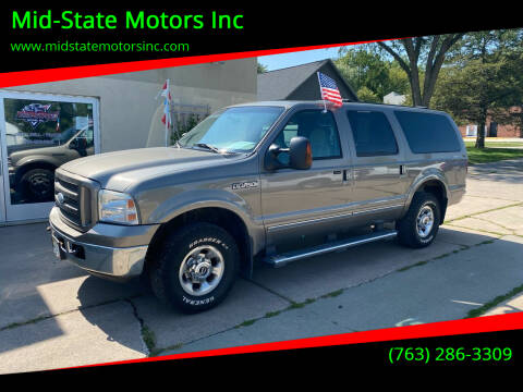 2005 Ford Excursion for sale at Mid-State Motors Inc in Rockford MN