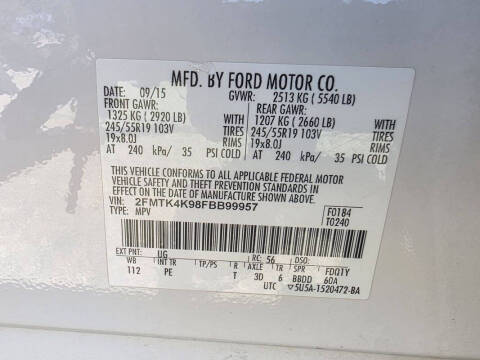 2015 Ford Edge Titanium