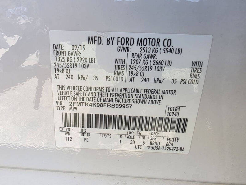2015 Ford Edge Titanium