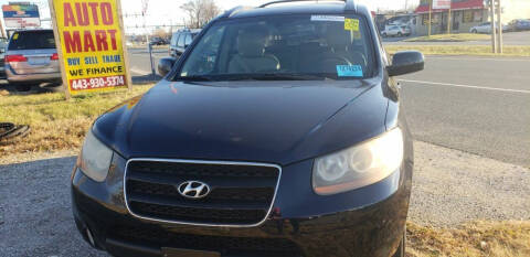 2007 Hyundai Santa Fe for sale at Scott's Auto Mart in Dundalk MD
