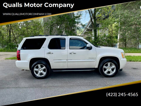 2008 Chevrolet Tahoe for sale at Qualls Motor Company in Kingsport TN