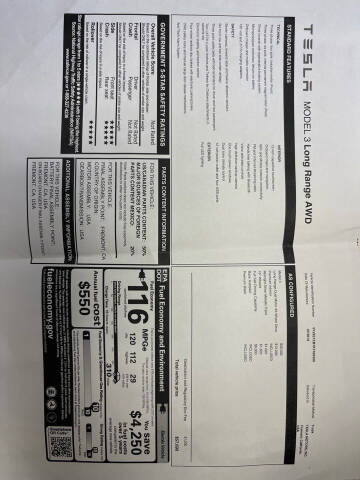 2019 Tesla Model 3 Long Range