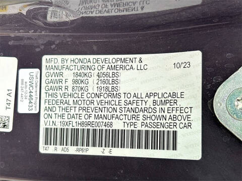 2024 Honda Civic Sport Touring