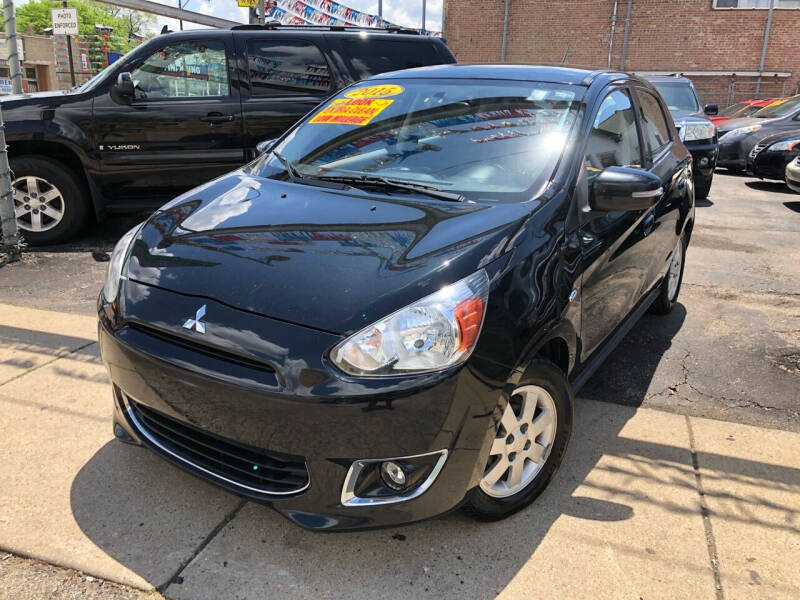 2015 Mitsubishi Mirage for sale at Jeff Auto Sales INC in Chicago IL