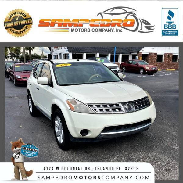 2006 Nissan Murano for sale at SMC AUTO SALES in Orlando FL