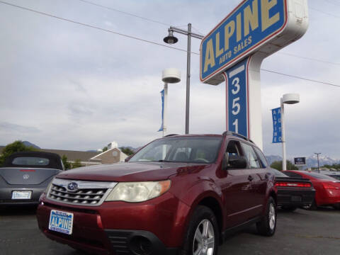 2011 Subaru Forester for sale at Alpine Auto Sales in Salt Lake City UT