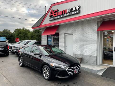 2018 Hyundai Elantra for sale at AG AUTOGROUP in Vineland NJ