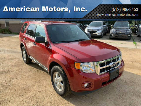 2011 Ford Escape for sale at American Motors, Inc. in Farmington MN