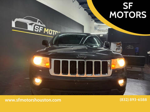 2011 Jeep Grand Cherokee for sale at SF MOTORS in Houston TX