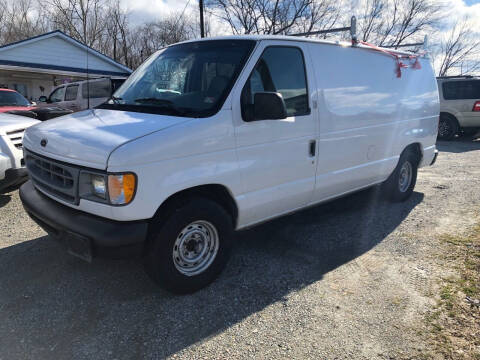 2001 Ford E-Series Cargo for sale at ABED'S AUTO SALES in Halifax VA