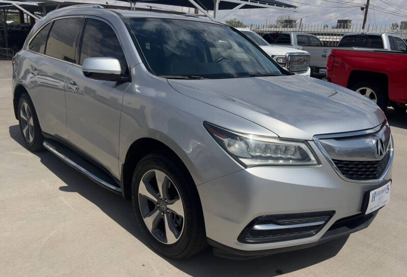 2014 Acura MDX for sale at Hugo Motors INC in El Paso TX