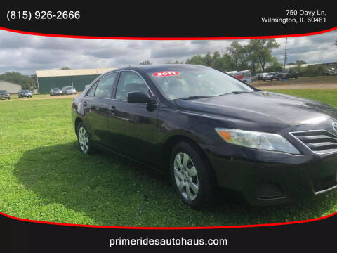 2011 Toyota Camry for sale at Prime Rides Autohaus in Wilmington IL