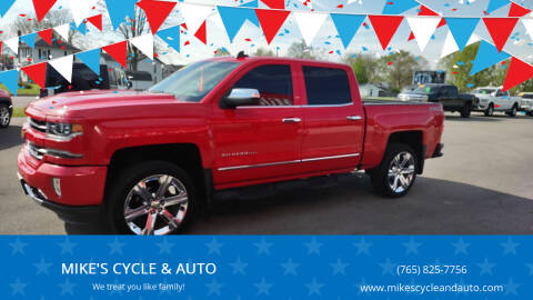 2016 Chevrolet Silverado 1500 for sale at MIKE'S CYCLE & AUTO in Connersville IN