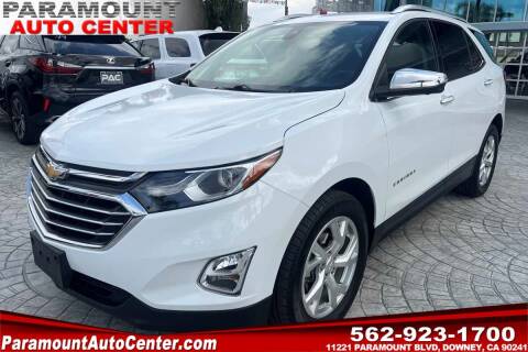2020 Chevrolet Equinox for sale at PARAMOUNT AUTO CENTER in Downey CA