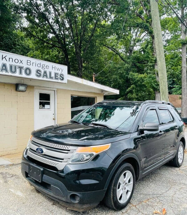 2014 Ford Explorer for sale at Knox Bridge Hwy Auto Sales in Canton GA