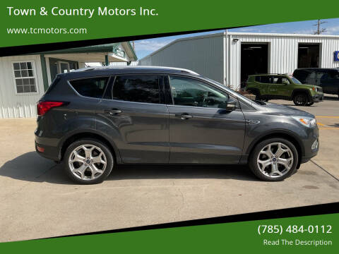 2019 Ford Escape for sale at Town & Country Motors Inc. in Meriden KS