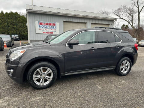 2013 Chevrolet Equinox for sale at HOLLINGSHEAD MOTOR SALES in Cambridge OH