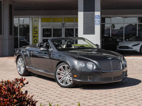2014 Bentley Continental GT Speed