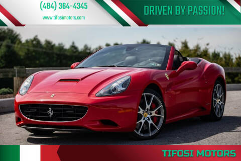 2010 Ferrari California for sale at Tifosi Motors in Downingtown PA